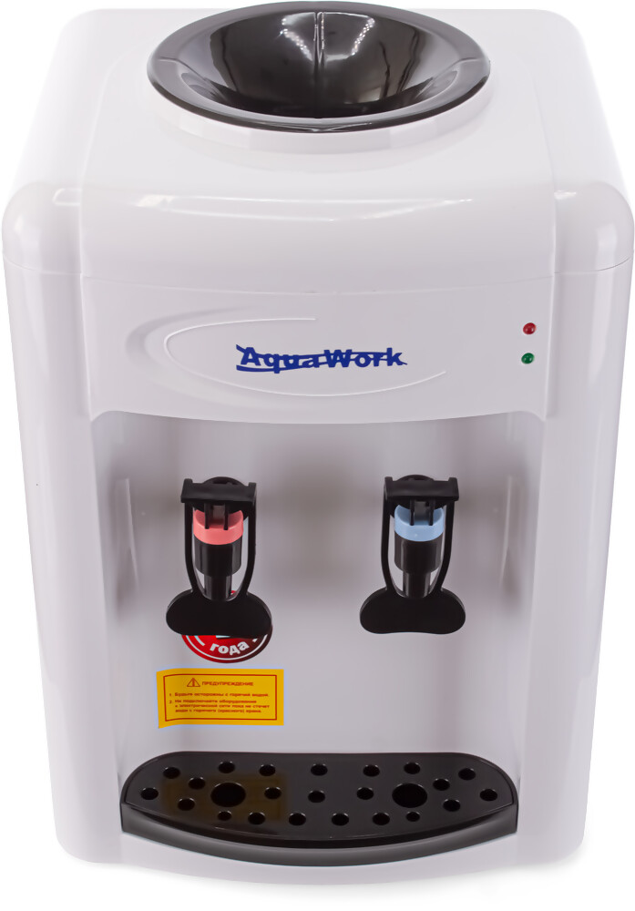 Aqua Work Кулер для воды Aqua Work 0.7-TKR бело-черный без охлаждения