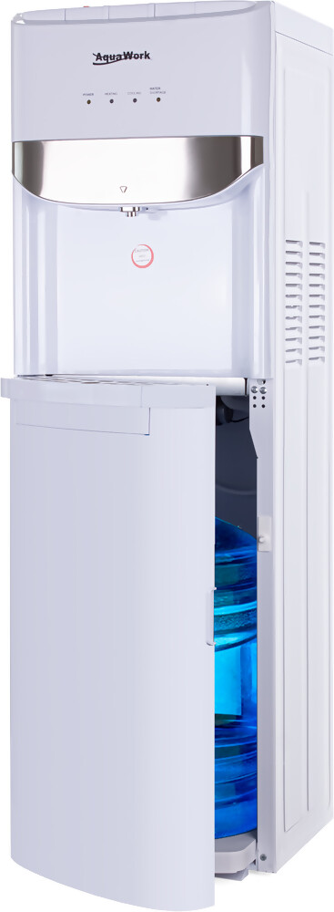 Кулер для воды Aqua Work DR71-T белый с нижней загрузкой бутыли электронный