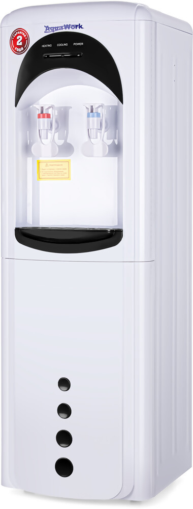 Aqua Work Кулер для воды Aqua Work 17-LDR бело-черный электронный