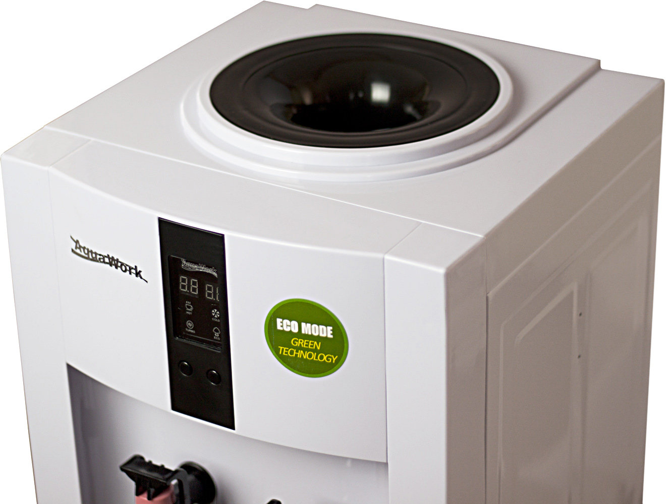 Кулер для воды Aqua Work 16-L/EN-ST белый компрессорный с системой турбонагрева