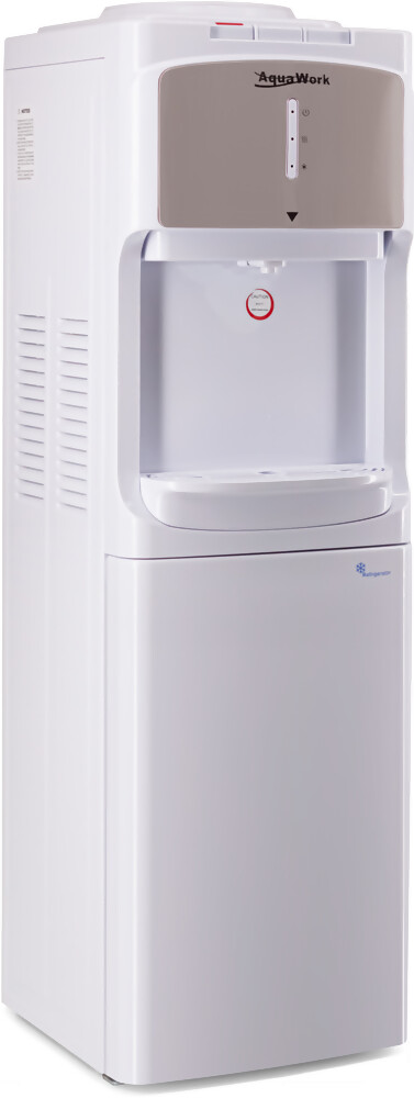 Aqua Work Кулер для воды Aqua Work R83-B белый с холодильником компрессорный