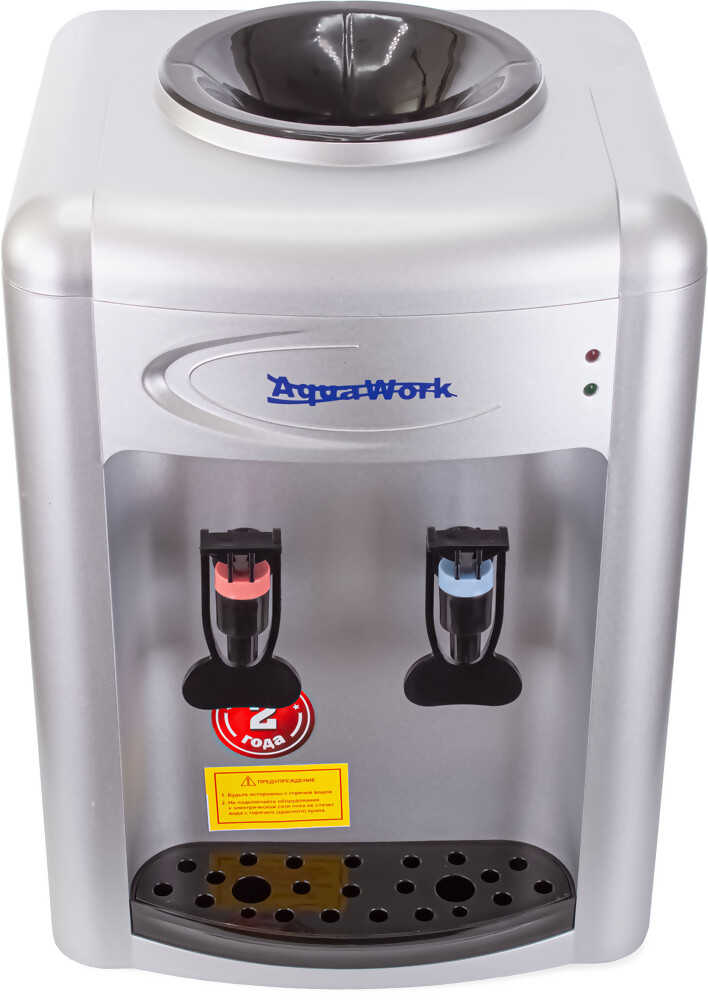 Aqua Work Кулер для воды Водораздатчик Aqua Work 0.7-TWR серебро без охлаждения