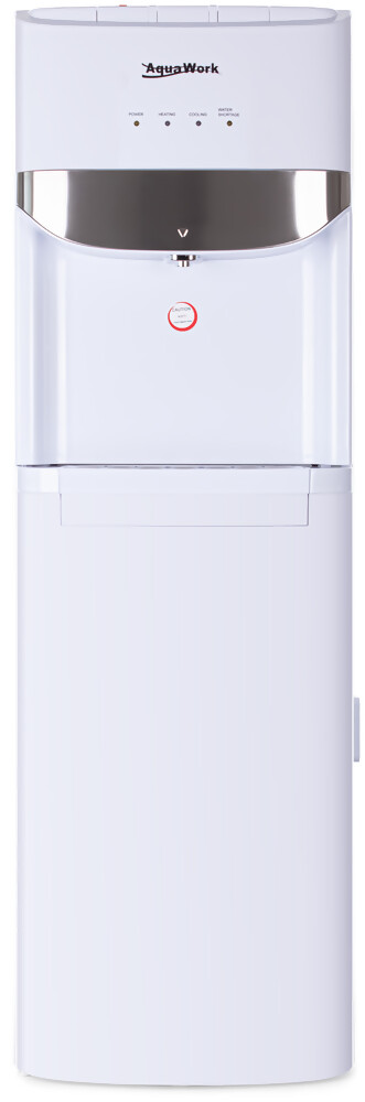 Кулер для воды Aqua Work DR71-T белый с нижней загрузкой бутыли электронный
