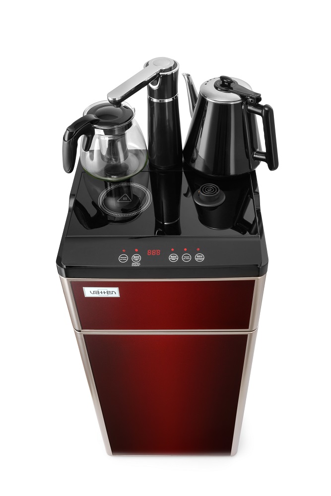 VATTEN Кулер с чайным столиком Тиабар VATTEN L50RFAT tea bar, красный