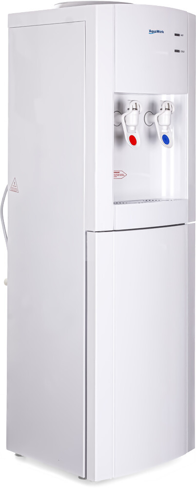Кулер для воды Aqua Work V901 белый со шкафчиком компрессорный