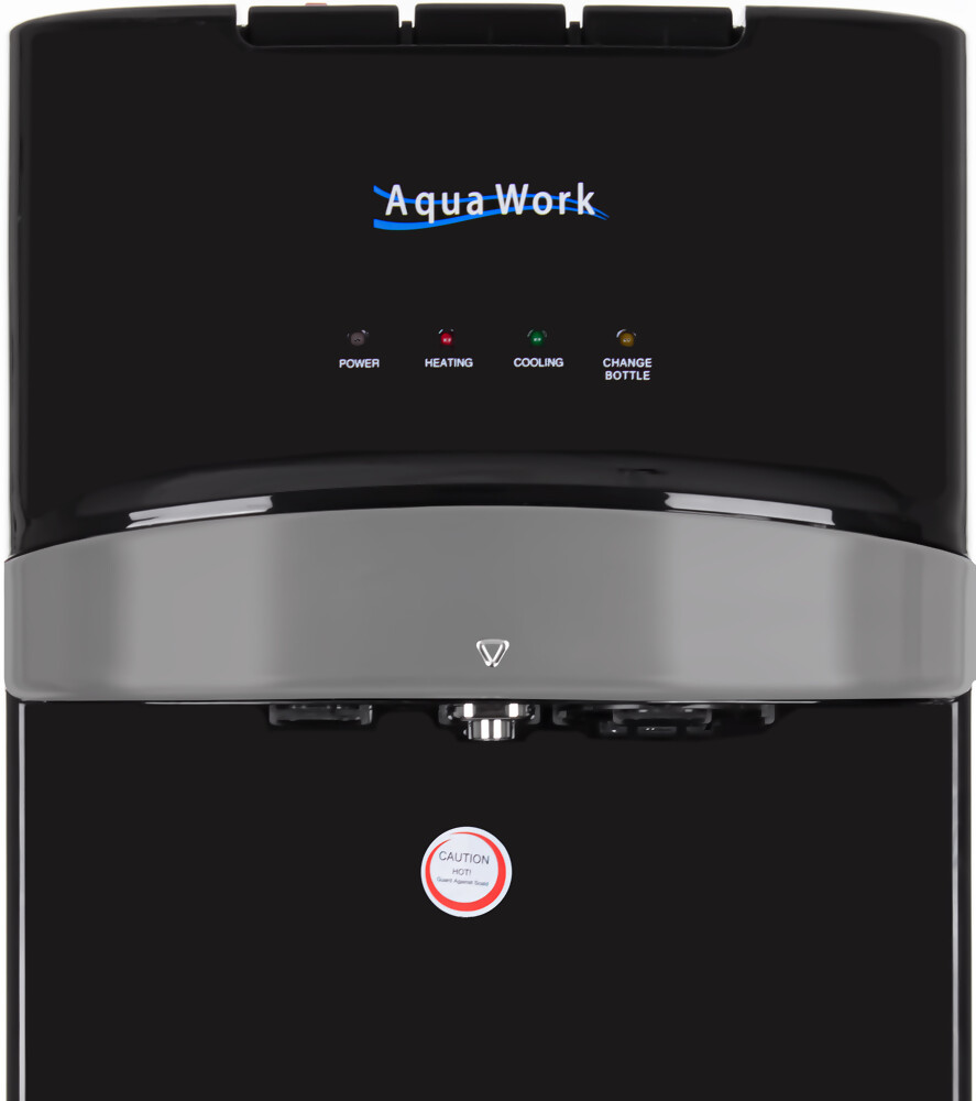 Aqua Work Кулер для воды Aqua Work 73-LDS черный с нижней загрузкой бутыли электронный