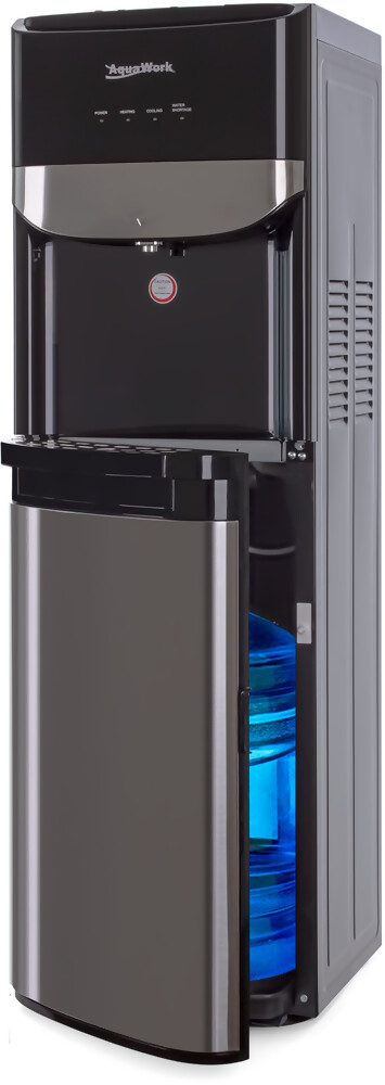 Aqua Work Кулер для воды Aqua Work DR71-T черный с нижней загрузкой бутыли электронный