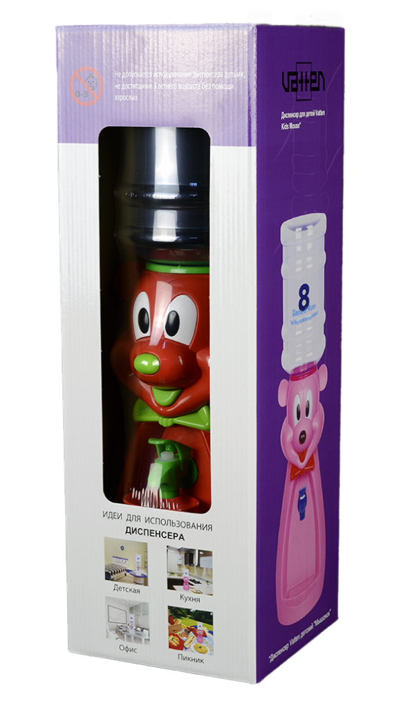 VATTEN Кулер VATTEN kids Mouse Красный