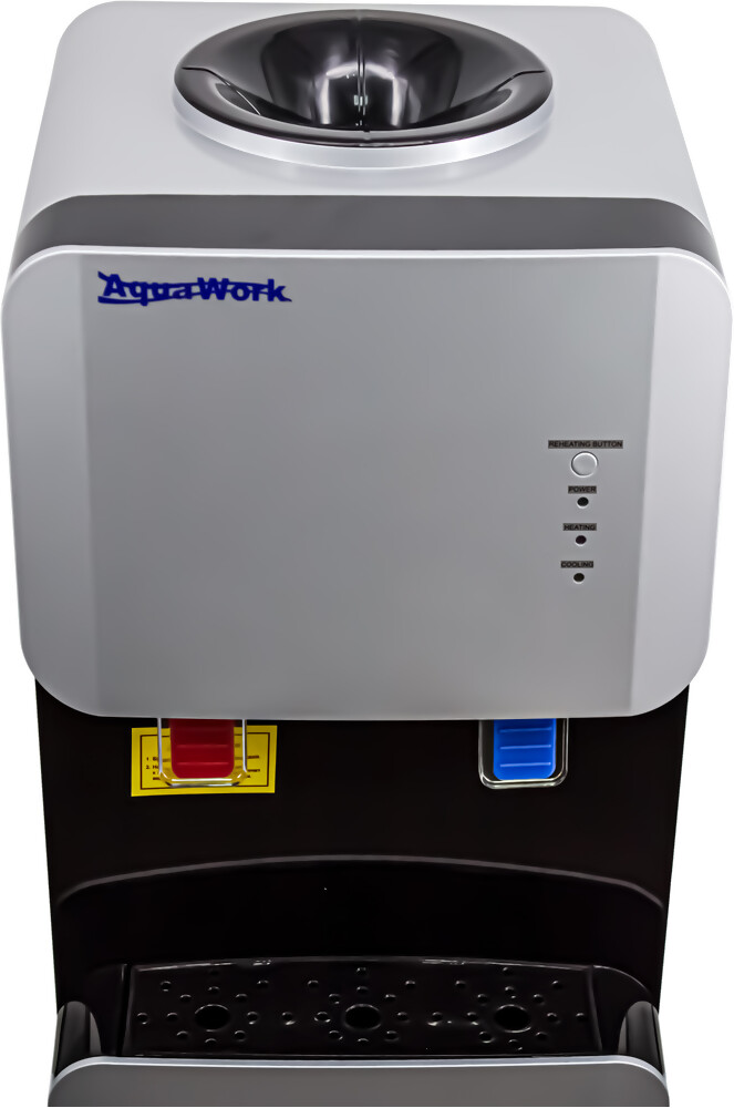 Aqua Work Кулер для воды Aqua Work 105-LRX серебро с холодильником компрессорный